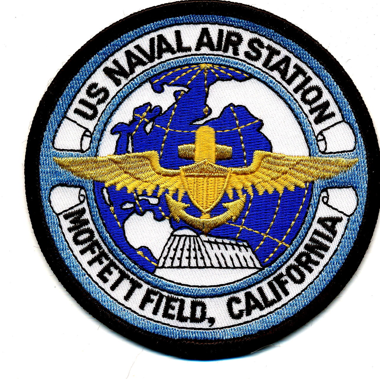 Naval Air Station Moffett Field California Patch
